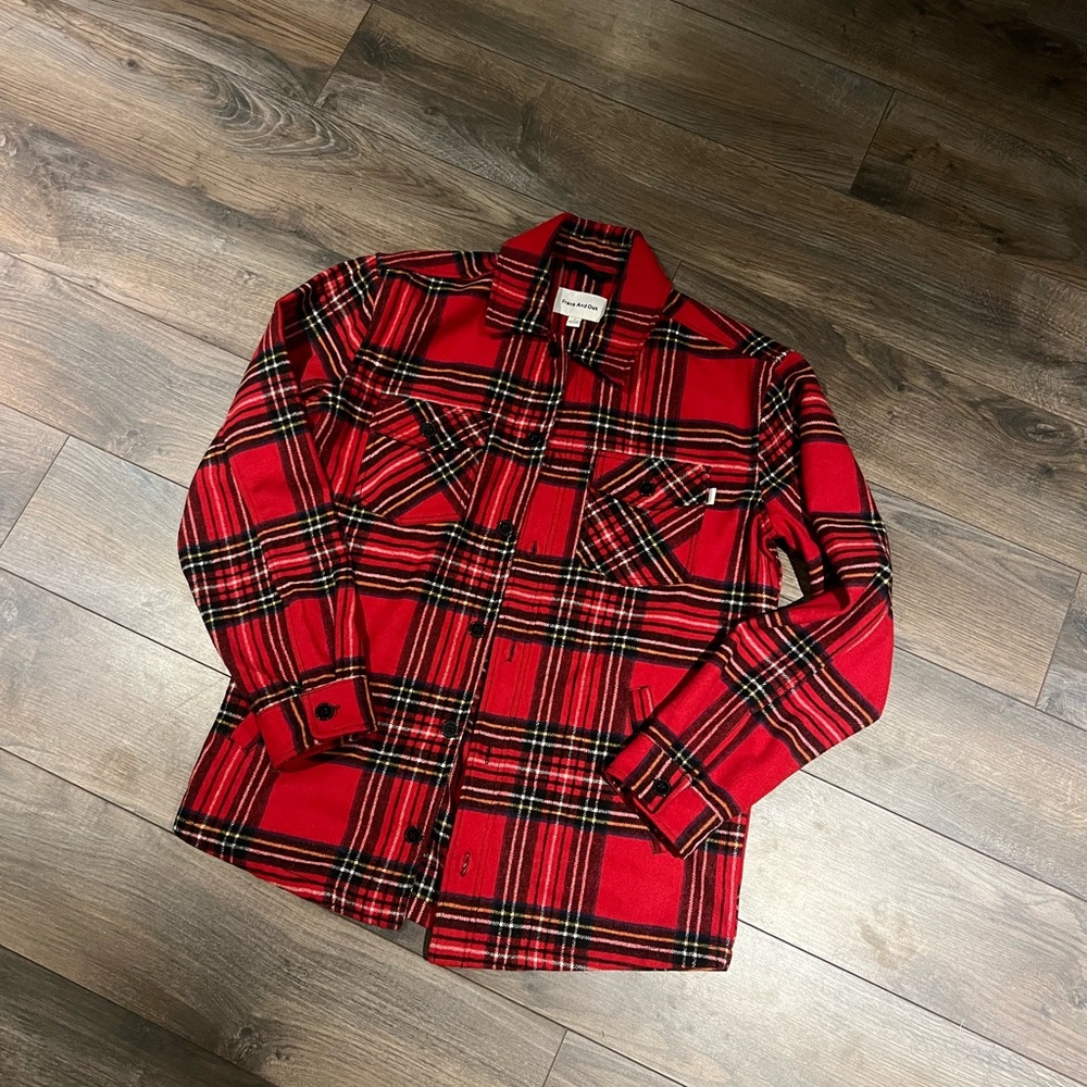 Frank & Oak Plaid Shacket